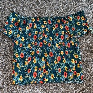 Off the shoulder shirt